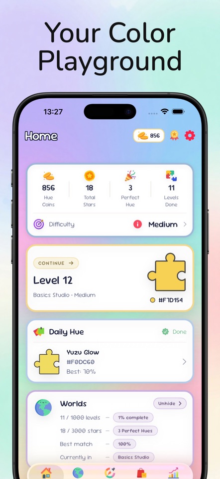 Hue Mix Puzzle 3